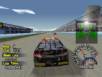 NASCAR Thunder 2002 (US) screen shot game playing